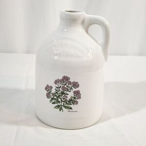 Harris Pottery Chicago Jug Ceramic Clinton China Marjoram Plant